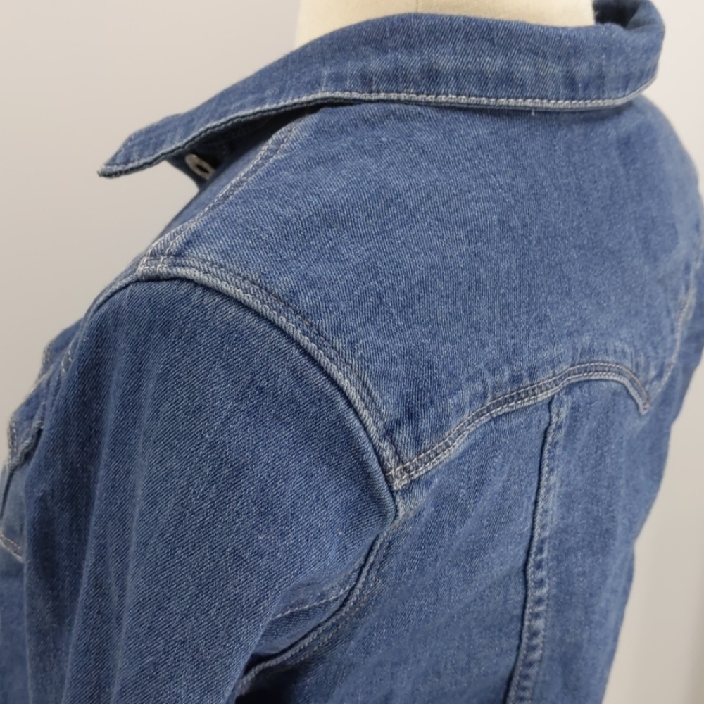 Levi's classic blue denim jacket-sz XL - Picture 5 of 7